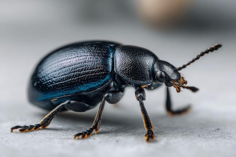 Quel est ce petit insecte noir rond dans la maison ?